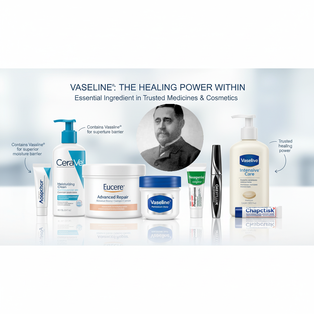 从曾经石油业的废物到现代医药化妆品业的宠儿：凡士林的进阶史